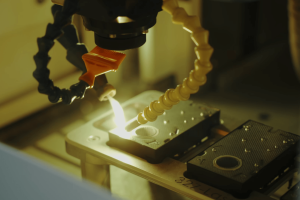 Manual and automated assembly process in production